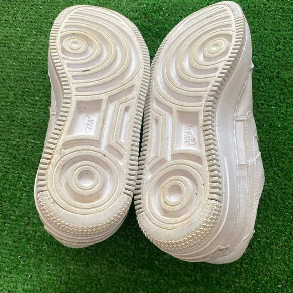 Nike Air Force 1 Shadow Triple White Sneakers Shoes CI0919-100 Size 7.5 X-13 - Picture 10 of 10